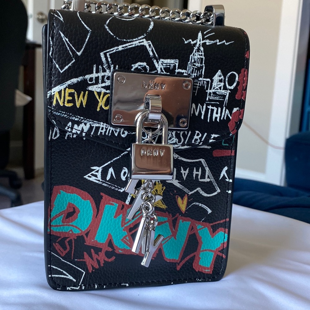 Brand New DKNY leather small bag